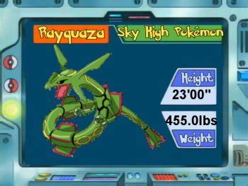 rayquaza serebii|Pokémon of the Day .